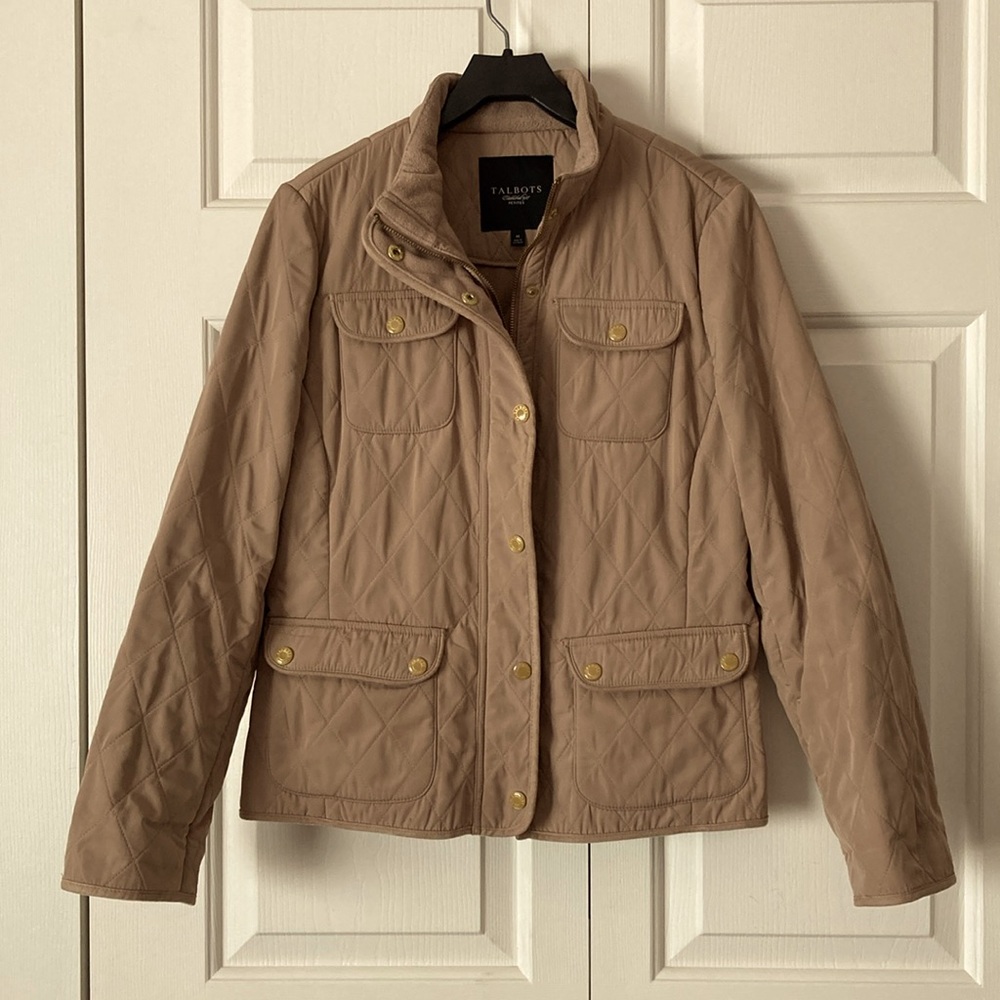 Talbots quilted jacket